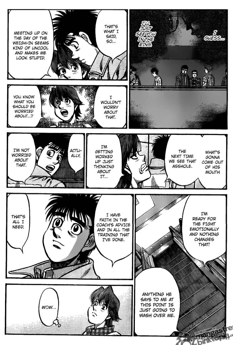 Hajime no Ippo: Fighting Spirit, Chapter 927 image 06